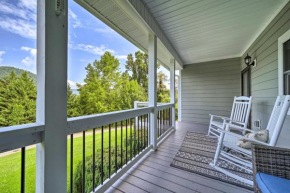 Striking Waynesville Home with Mtn Views and Deck